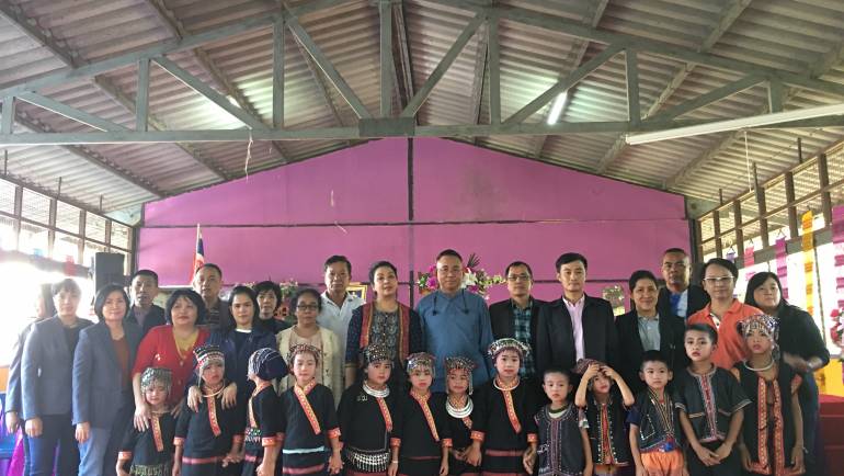 สหกรณ์ออมทรัพย์ตำรวจสื่อสาร จัดกิจกรรมจิตอาสาโรงเรียนในพื้นที่ จ.น่าน